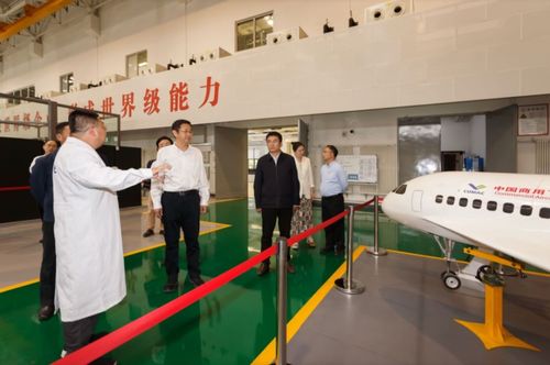 聚焦国家战略，昌平担当制造强国新使命——记甘靖中调研中国商飞北京民用飞机技术研究中心